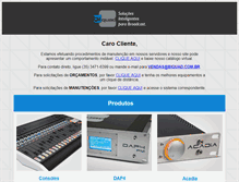Tablet Screenshot of biquad.com.br